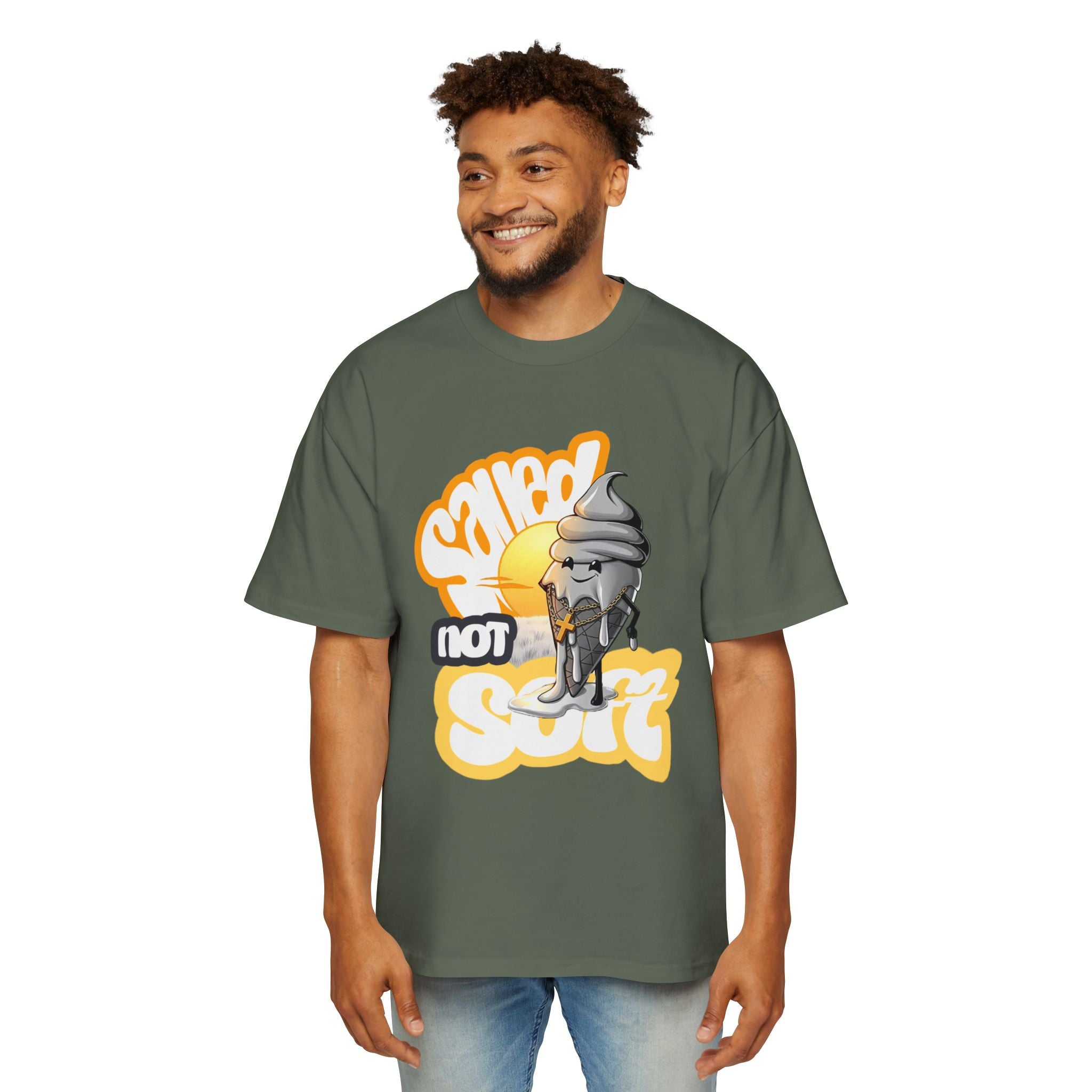 Saved not Soft Oversized Tee