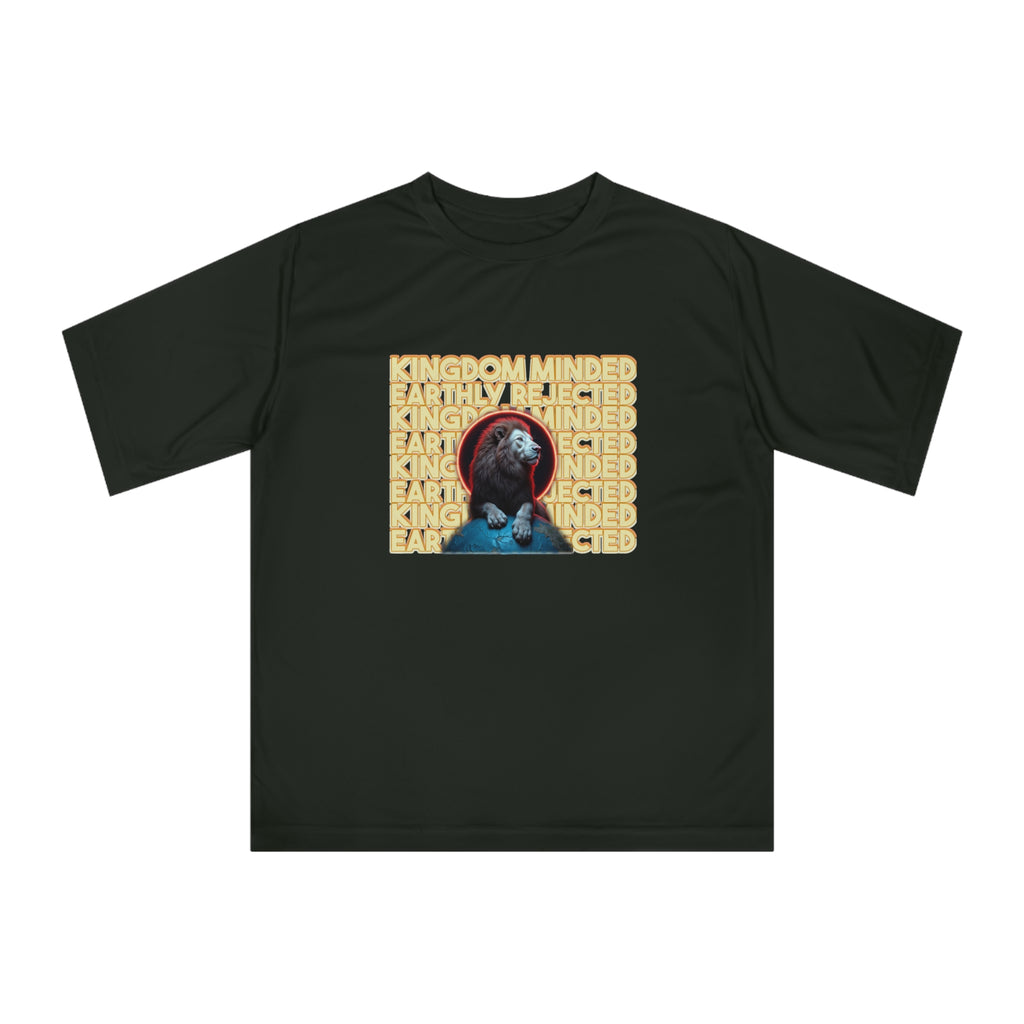 Unisex Kingdom Minded Performance T-Shirt - Earthly Reflected Design